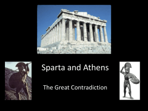 Sparta and Athens