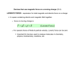 26. Applications of Magnetic Force on Moving Charges