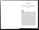 Freud`s French Revolution - Society for Psychoanalytic Inquiry