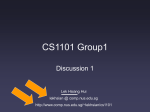 CS1101 Group1