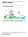 Trigonometry in general triangles