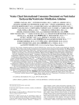 Venice Chart International Consensus Document on Ventricular
