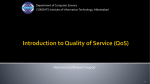 Introduction to Quality of Service (QoS)