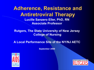 Module 2: Adherence, Resistance, and Antiretroviral Therapy