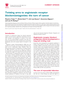 Twisting arms to angiotensin receptor blockers/antagonists: the turn