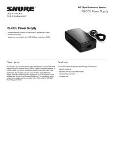 PS-CCU Power Supply
