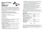 Differential Voltage Probe