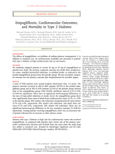 Empagliflozin, Cardiovascular Outcomes, and Mortality in Type 2