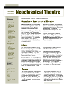 Neoclassical Theatre
