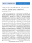 Development of Fibroblast Growth Factor Receptor