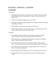 Study Guide #5 -- Conflict Theory -- C
