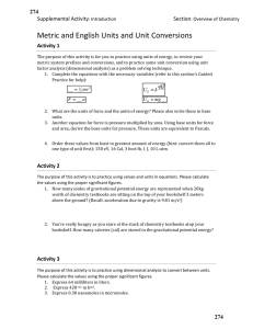 CP - Supplemental Activities