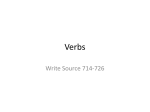Verbs - Mrs. Graves` Website