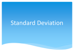 Lesson 8 Standard Deviation as Ruler - math-b