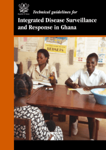 Integrated Disease Surveillance and Response Ghana Guidelines