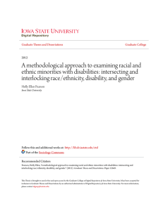 A methodological approach to examining racial and ethnic