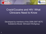 What Clinicians Need to Know - AIDS Education and Training Centers
