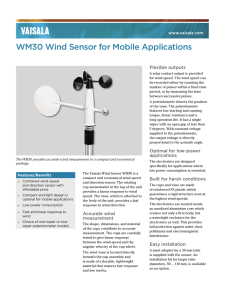 WM30 Datasheet in English