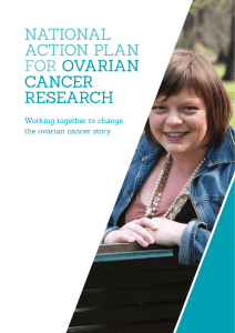 NATIONAL ACTION PLAN FOR OVARIAN CANCER RESEARCH