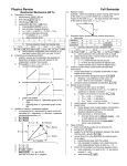 Physics Lecture Notes (abridged)