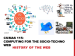 History of the Web