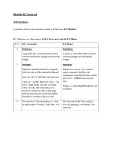 Module- II, Lecture-1