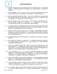 Kinetics and Equilibrium ___ 1. In a chemical reaction the use of a