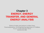 Chapter3 Energy and energy transfer