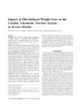 Impact of Diet-Induced Weight Loss on the Cardiac Autonomic