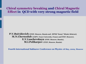 polikarpov - 4th International Sakharov Conference on Physics