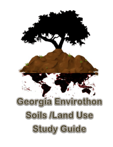 Georgia Envirothon Soils