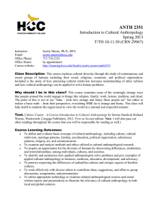 ANTH 2351 - HCC Learning Web