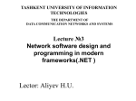 Introduction to telecommunication network software design