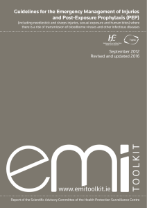 eMI Guidelines - Health Protection Surveillance Centre