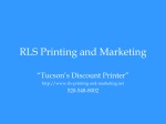 RLS Printing and Marketing - Tucson`s Discount Printer