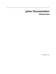 jython Documentation