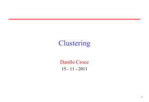 Clustering