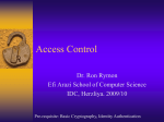 Access Control - FTP Directory Listing