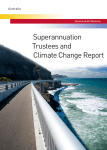 Superannuation Trustees and Climate Change Report
