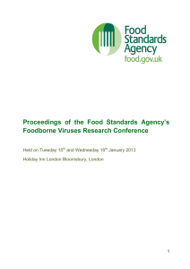 Foodborne Viruses Research Conference