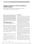 Congenital achiasma and infantile see