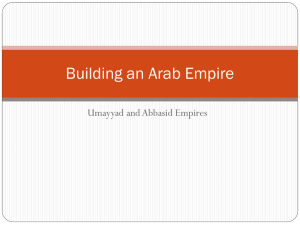 Building an Arab Empire
