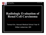 Imaging of Renal Cell Carcinoma