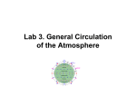 Lab 3. General Circulation of the Atmosphere