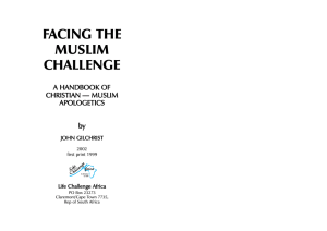 facing the muslim challenge