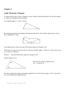 Chapter 4 Polygons