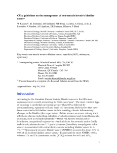 Canadian guidelines for treatment of non