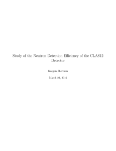Study of the Neutron Detection Efficiency of the CLAS12 Detector