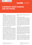 BHF Factfile: Coronary Heart Disease and Air Travel