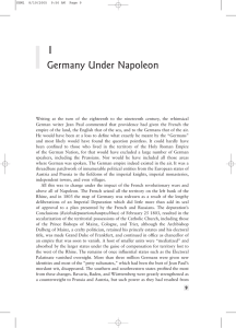Germany Under Napoleon